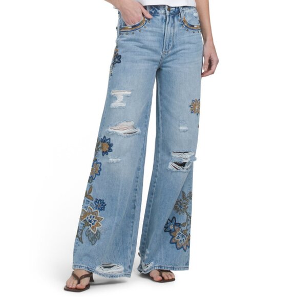 DRIFTWOOD JEANS light wash Marlena X Copper Magnolia Jeans - Picture 1 of 2